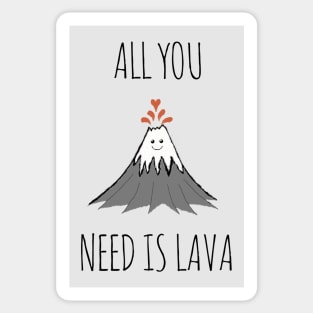 AllYouNeedIsLava! Sticker